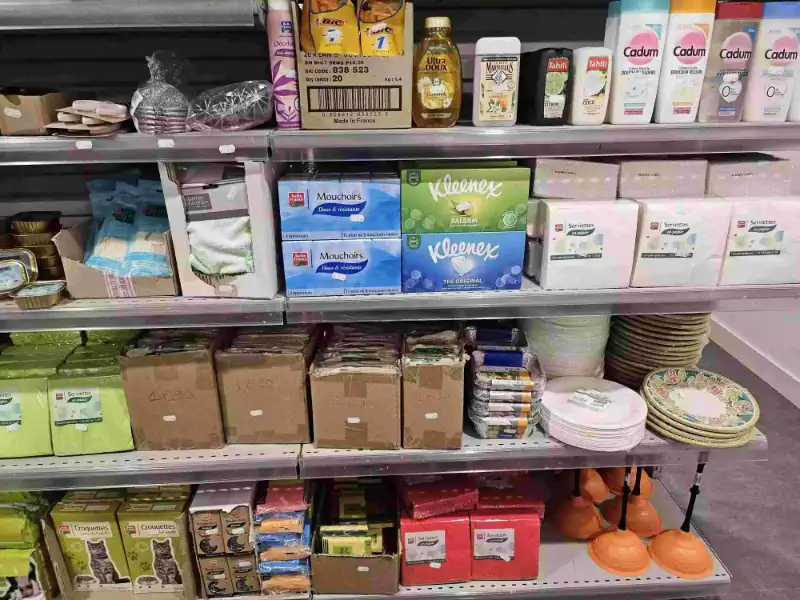 Petite droguerie et produits d'hygiène
